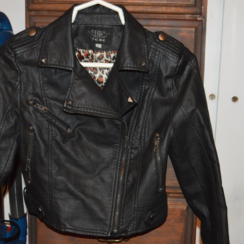 Ladies  TCBC leather jacket